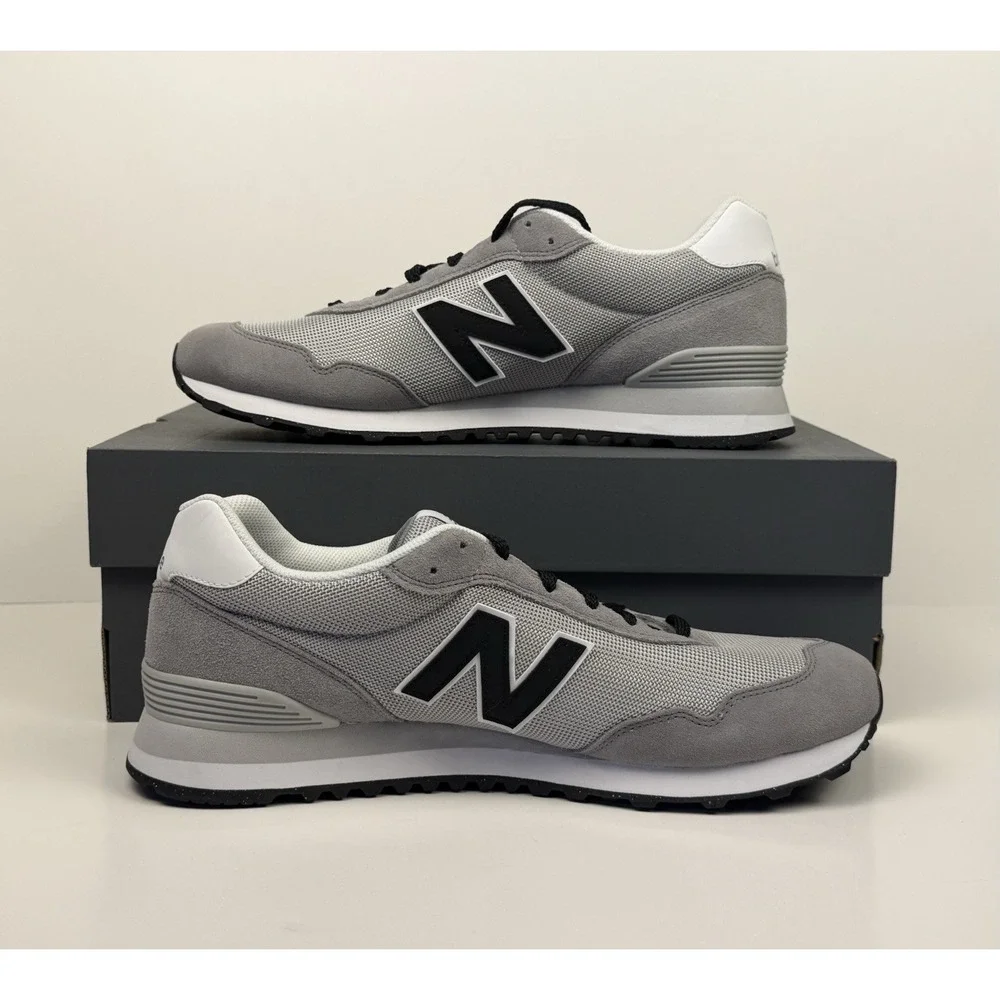 New Balance 515 Classic Sneakers Men's Size 10 Grey/Black ML515AGG